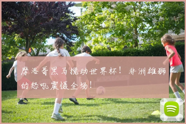 摩洛哥黑马搅动世界杯！非洲雄狮的怒吼震慑全场！