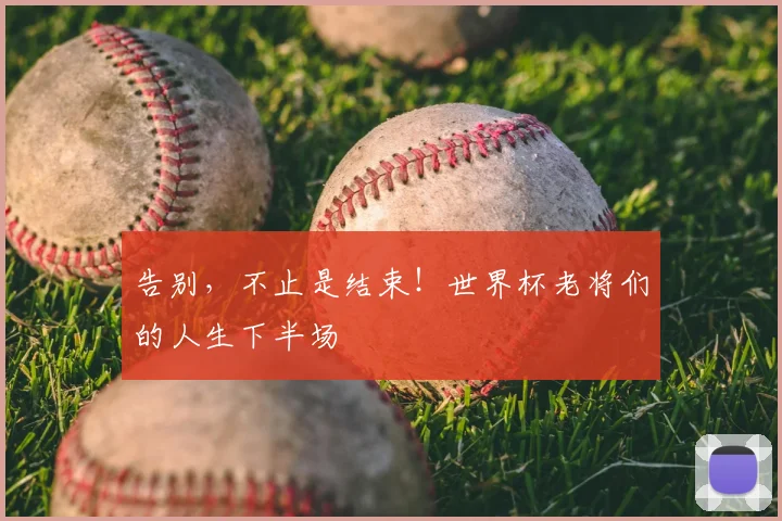 告别，不止是结束！世界杯老将们的人生下半场